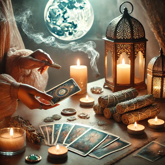Nettoyage énergétique des cartes de tarot : Une pratique sacrée dans la spiritualité marocaine
