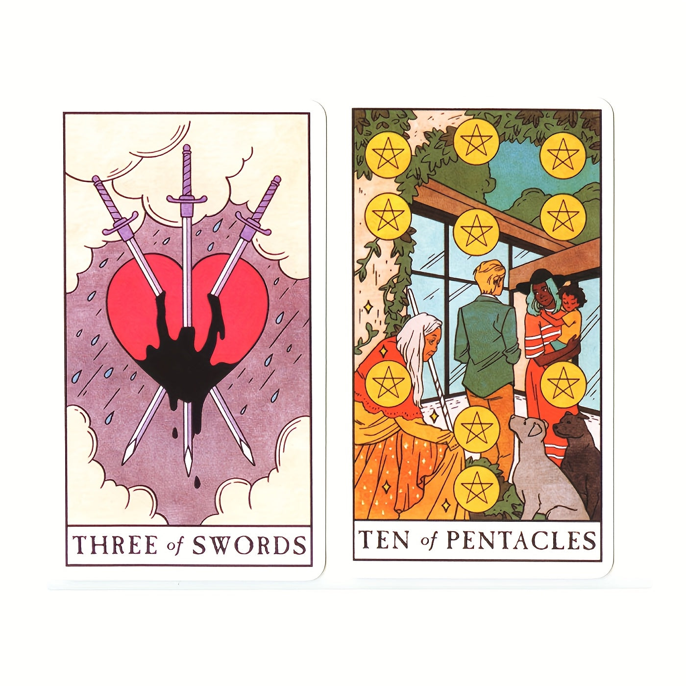 Modern Witch Tarot Deck - Le Tarot de la Sorcière Moderne
