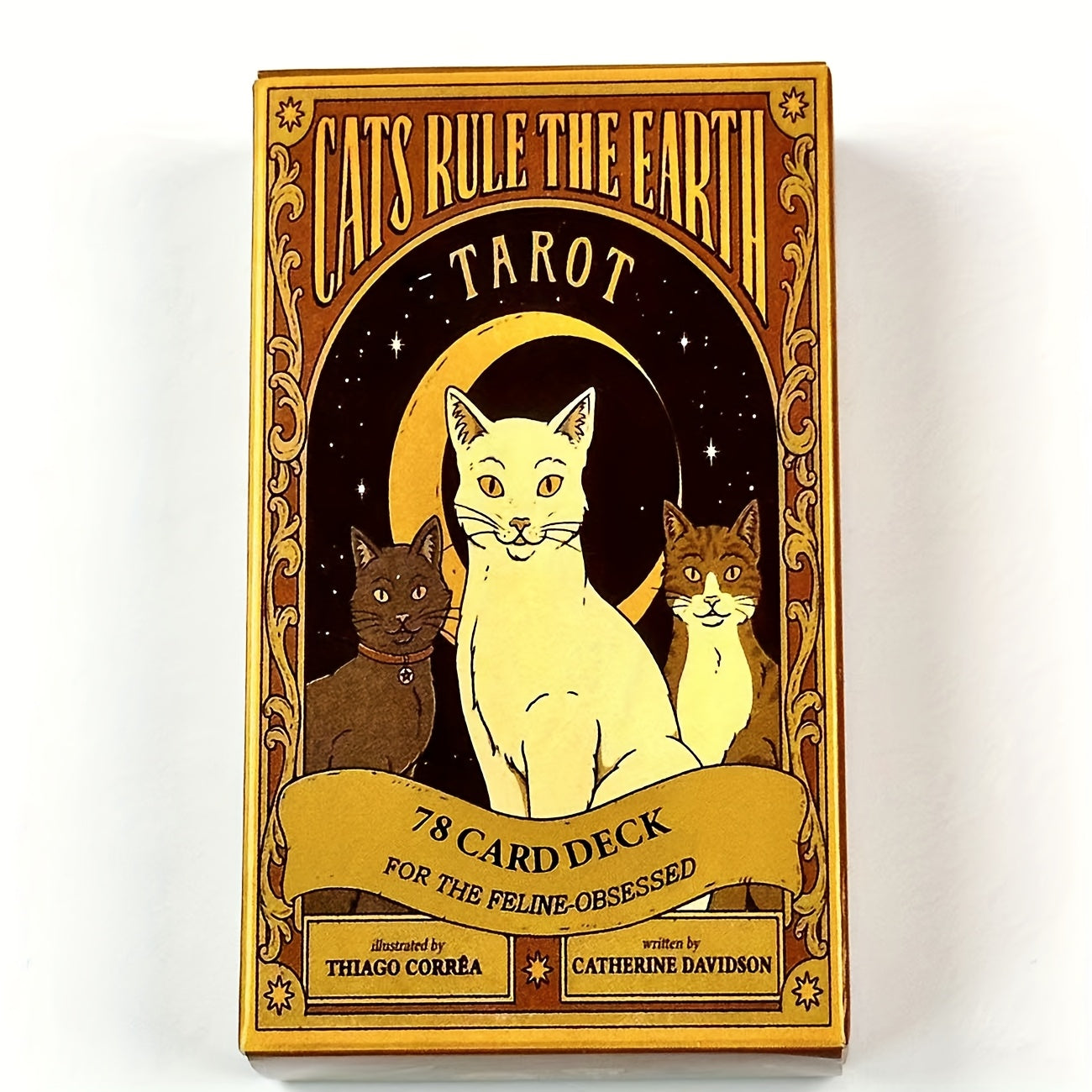 "Cats Rule the Earth" Tarot Cards Deck