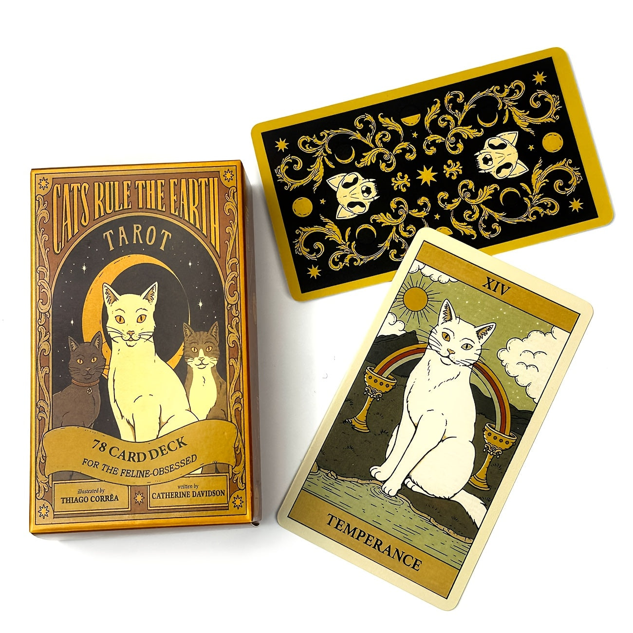 "Cats Rule the Earth" Tarot Cards Deck