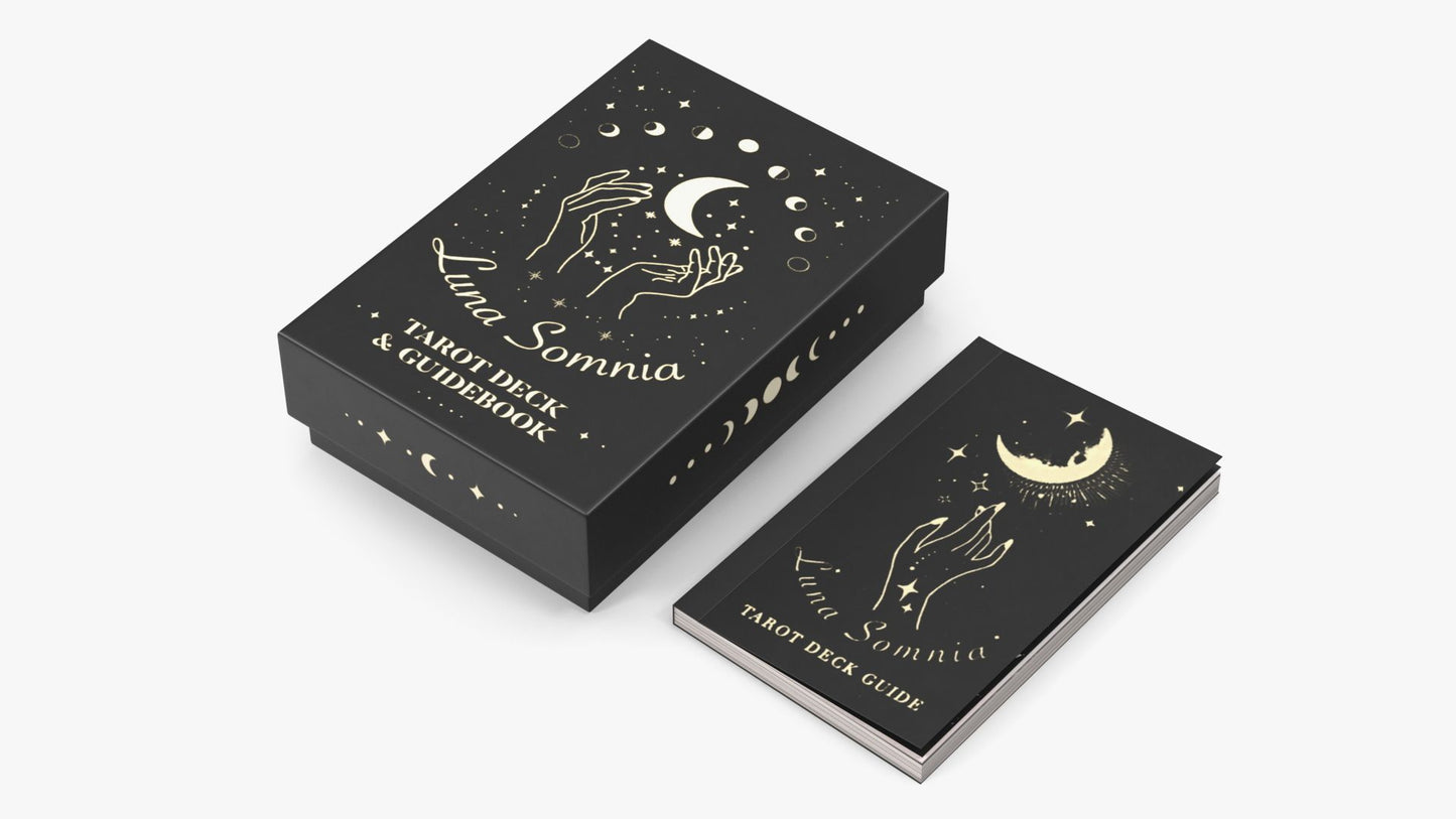 Luna Somnia Tarot Deck avec guide