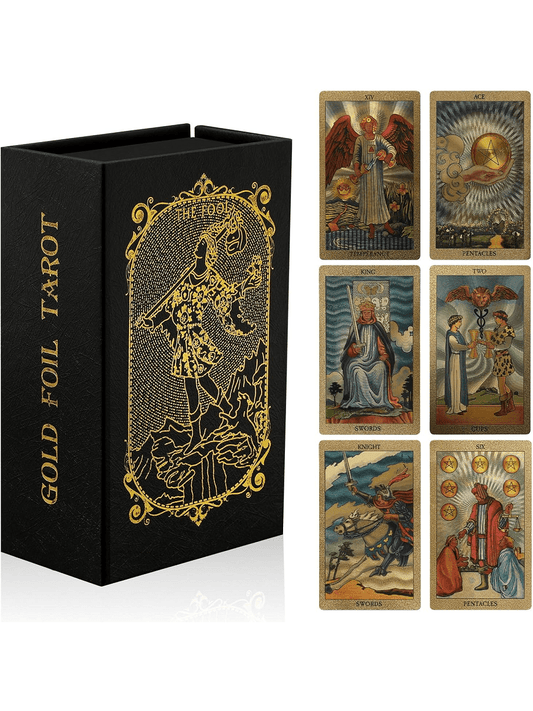 Le Tarot Doré : Une Exploration Approfondie du Gold Foil Tarot