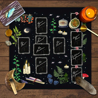 Nappe de Tarot – Phases de la Lune