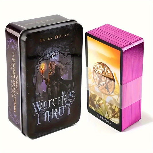 Witches Tarot cartes (avec boîte métallique)