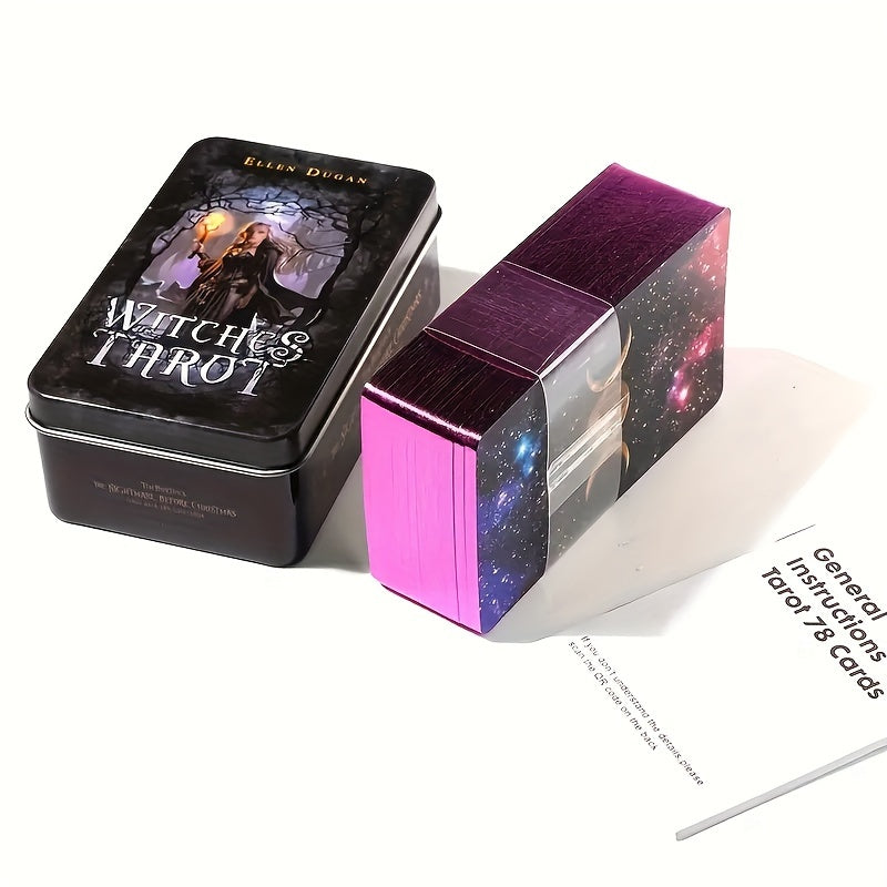 Witches Tarot cartes (avec boîte métallique)