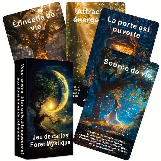 Jeu de Cartes Forêt Mystique