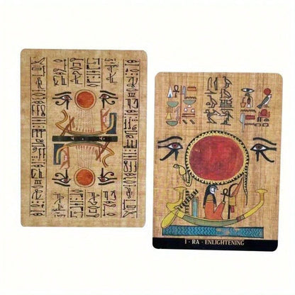 Egyptian Gods Oracle Cards – Cartes Oracles des Dieux Égyptiens