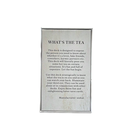 What's The Tea ?
