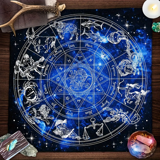 Nappe de lecture des cartes de tarot (Fortune Telling Tarot Card Tablecloth)