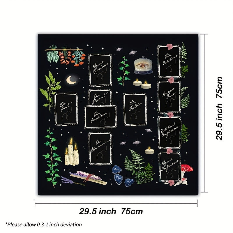 Nappe de Tarot – Phases de la Lune