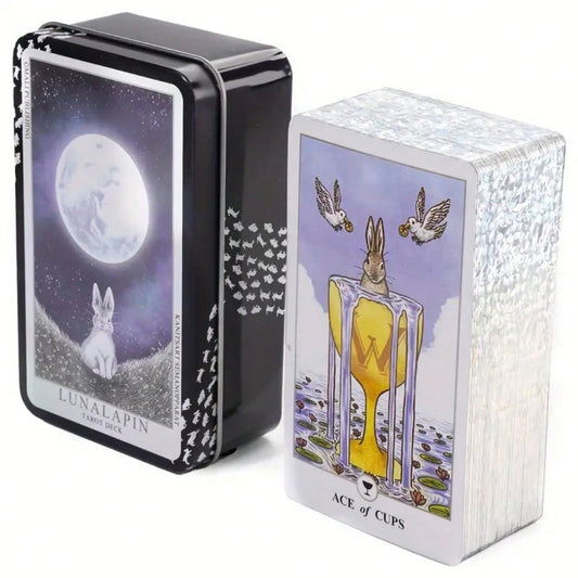 Tarot Lunalapin - TAROT DECK  (with metal box)