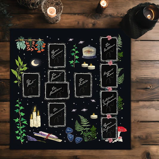 Nappe de Tarot – Phases de la Lune