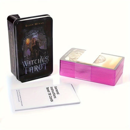 Witches Tarot cartes (avec boîte métallique)
