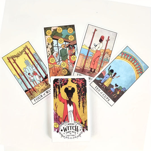 Modern Witch Tarot Deck - Le Tarot de la Sorcière Moderne