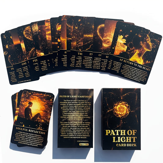 « Path of Light » - Jeu de 54 cartes de tarot